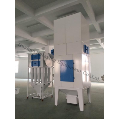 Cyclone powder separator for Spray booth